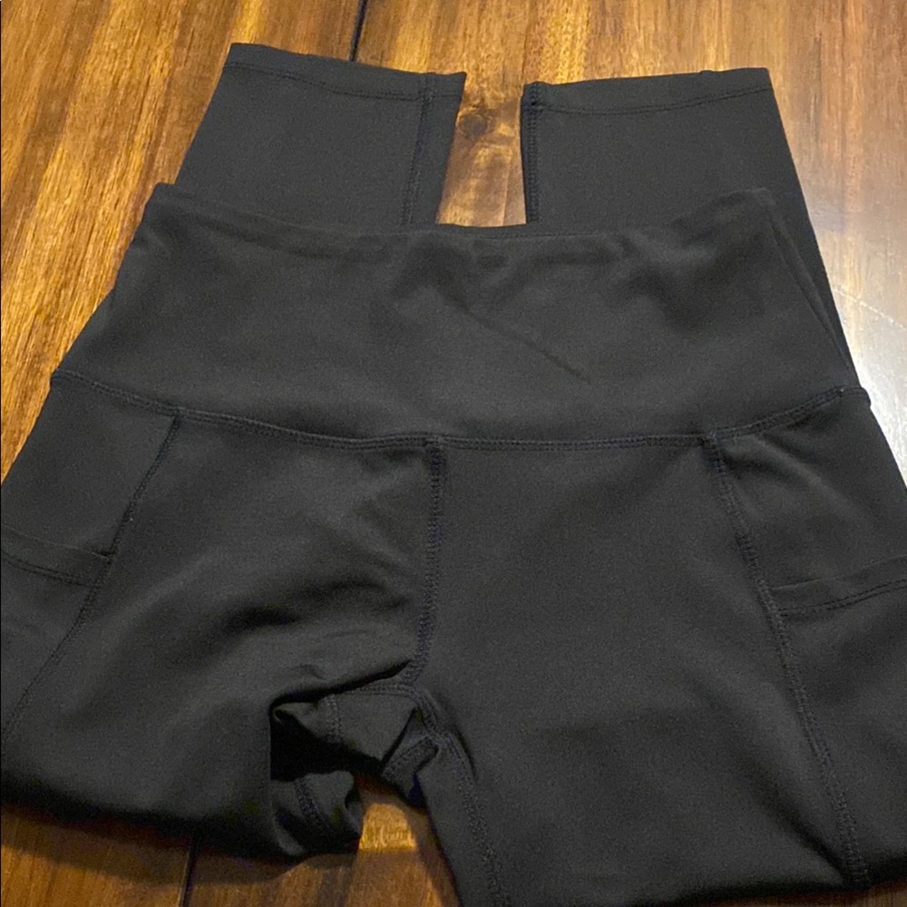 Black High-Waisted Leggings